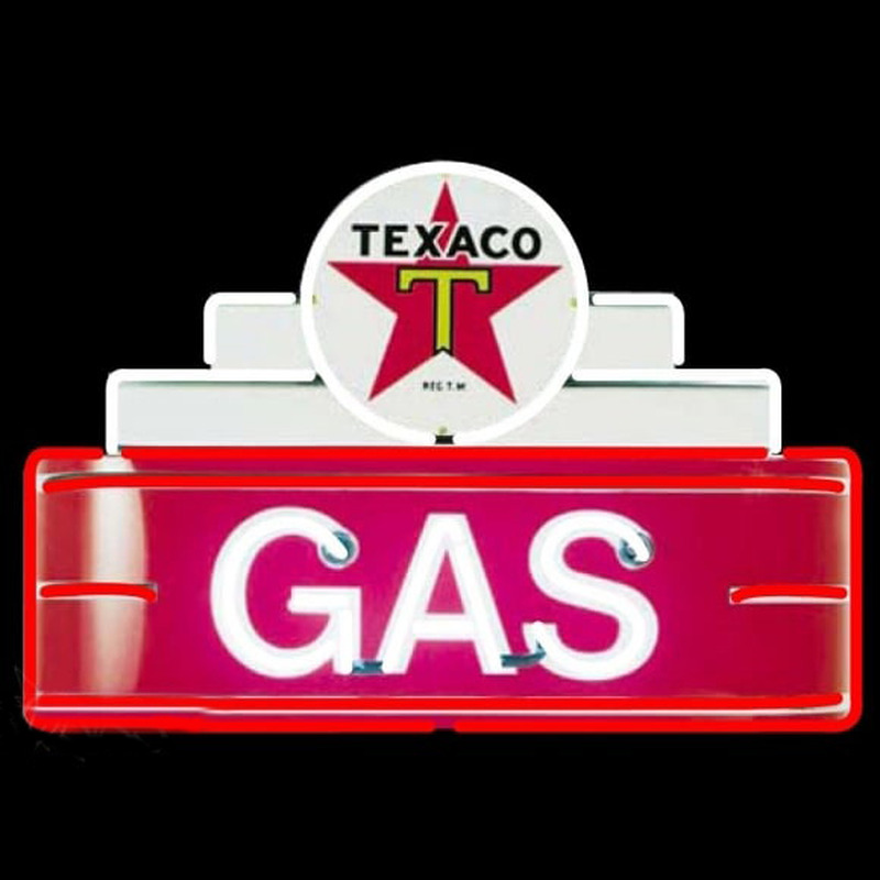 Te aco Logo Gas Neonreclame