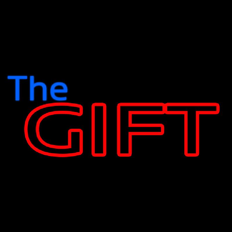 The Gift Neonreclame