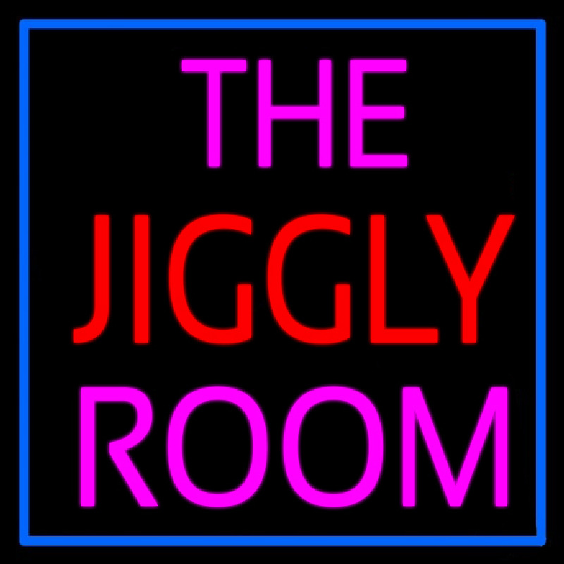 The Jiggly Room Neonreclame