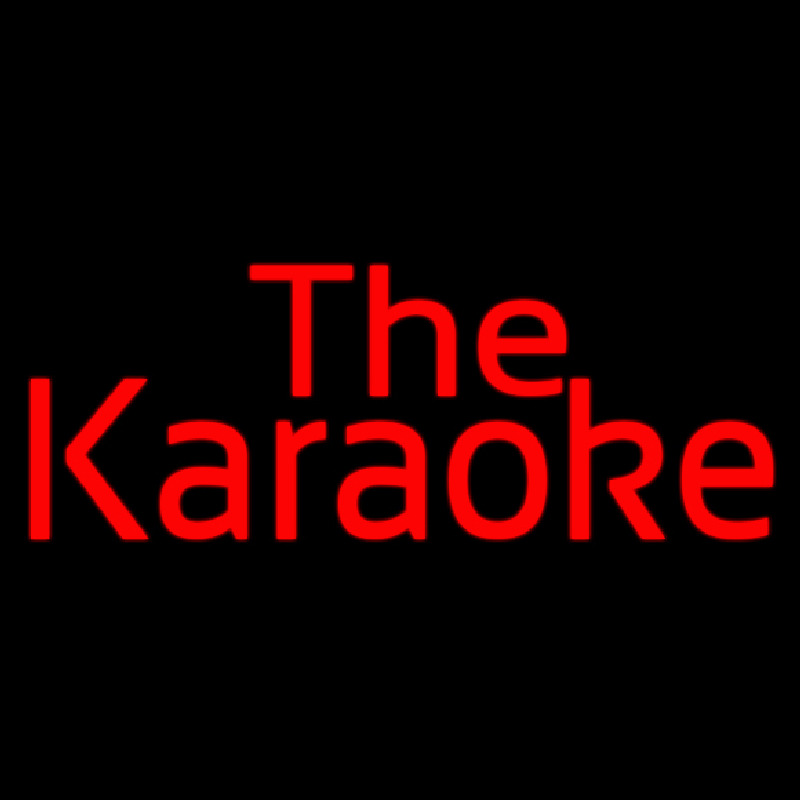 The Karaoke Neonreclame