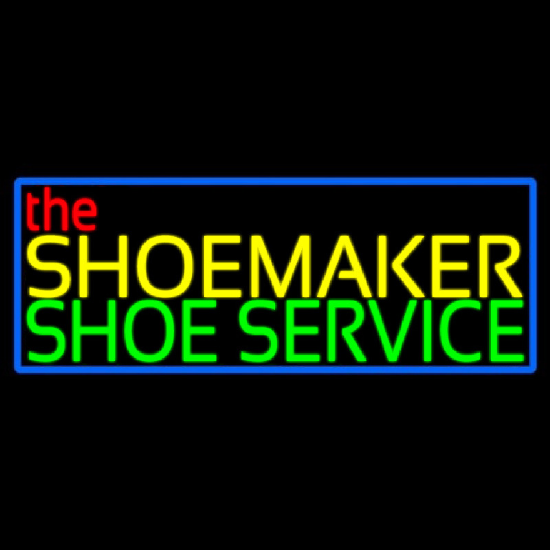 The Shoe Maker Shoe Service Neonreclame