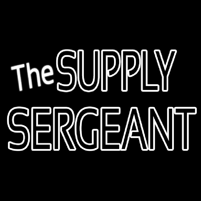 The Supply Sergeant Neonreclame