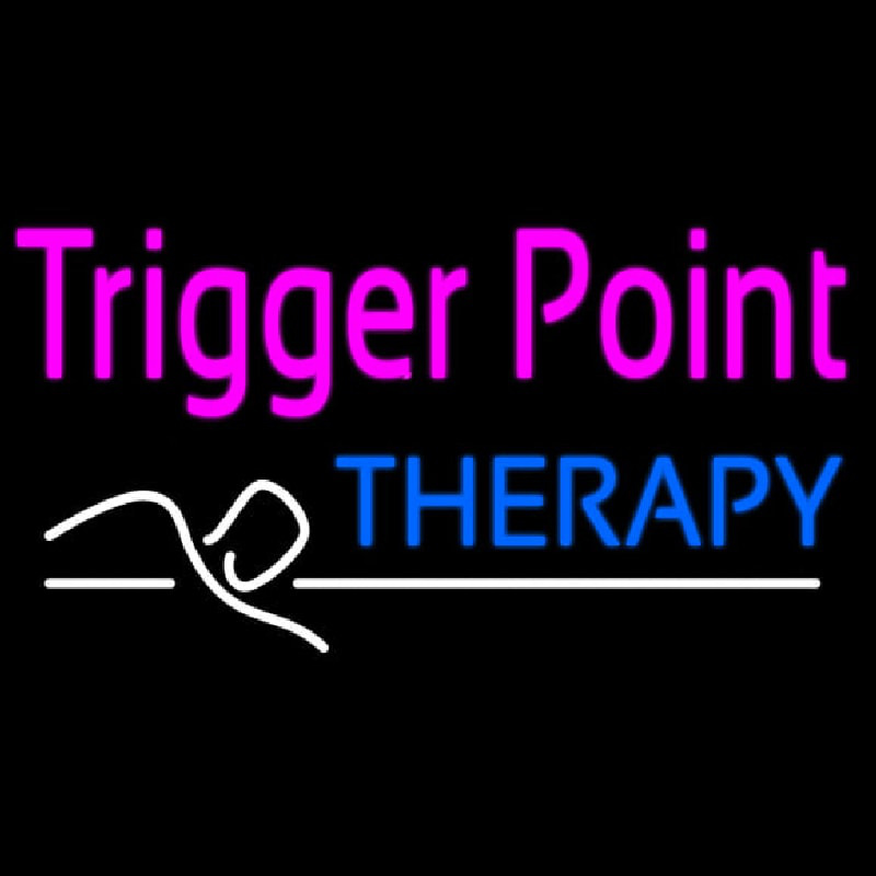 Trigger Point Therapy Neonreclame