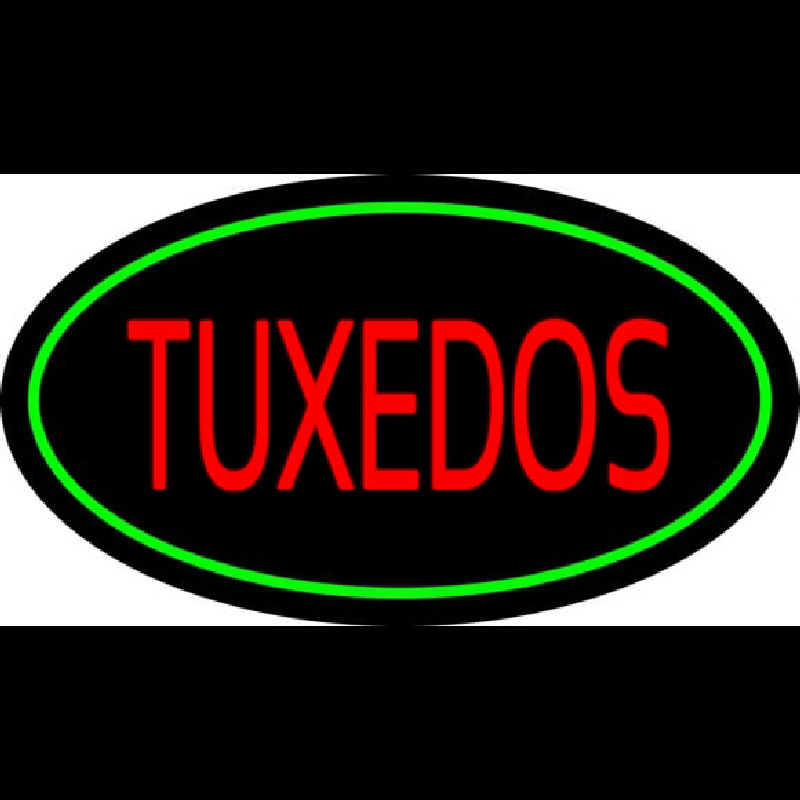 Tu edos Red Oval Green Neonreclame