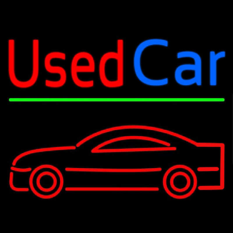 Used Car Neonreclame