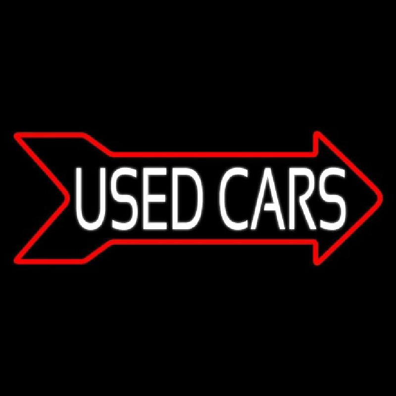 Used Cars Arrow Neonreclame