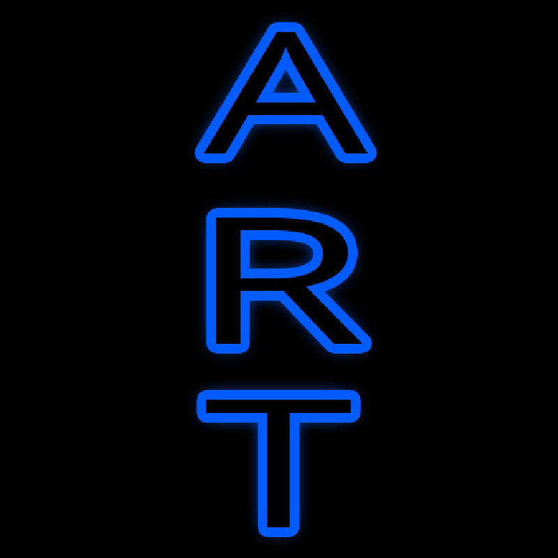 Vertical Double Stroke Art Neonreclame