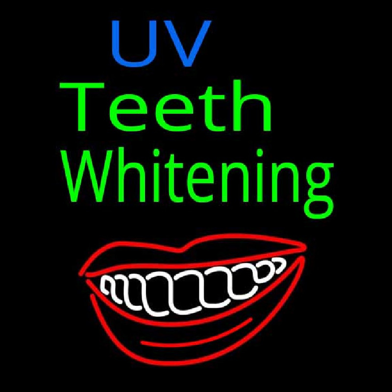 Vu Teeth Whitening Neonreclame