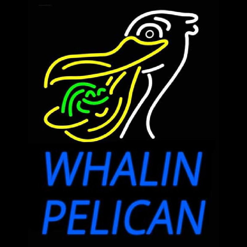 Whalin Pelican Neonreclame