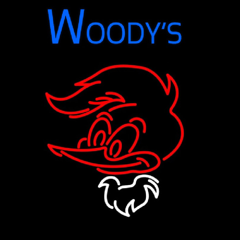 Woodys Neonreclame