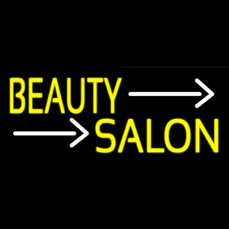 Yellow Beauty Salon Neonreclame