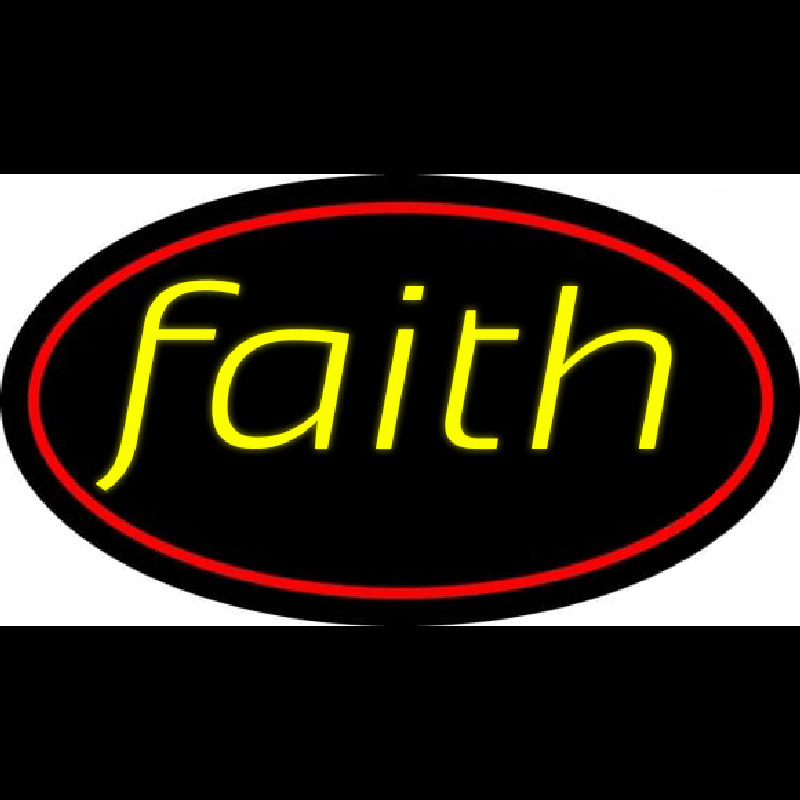 Yellow Faith Neonreclame