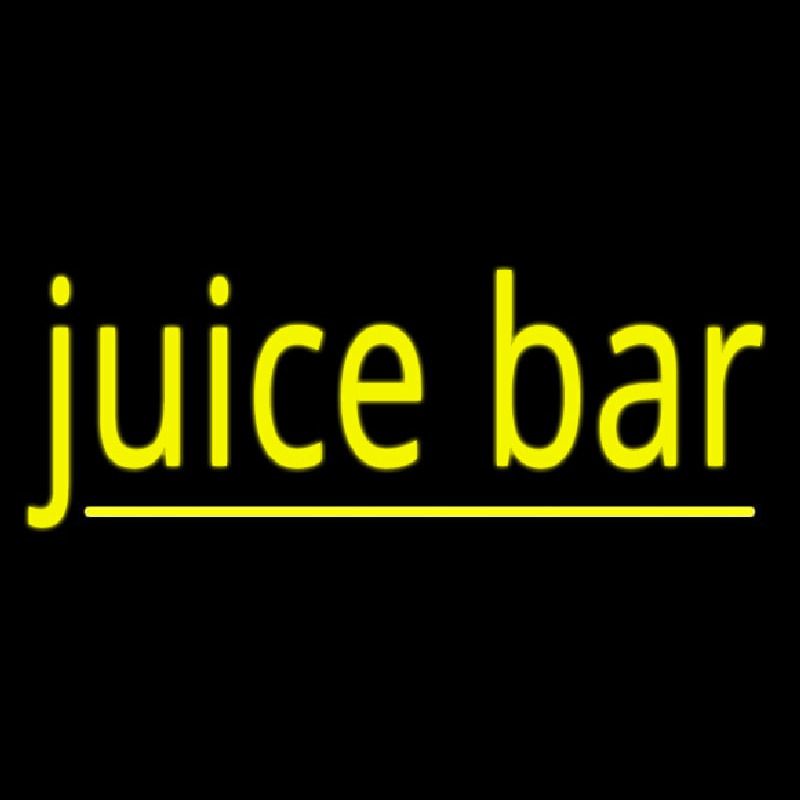 Yellow Juice Bar Neonreclame