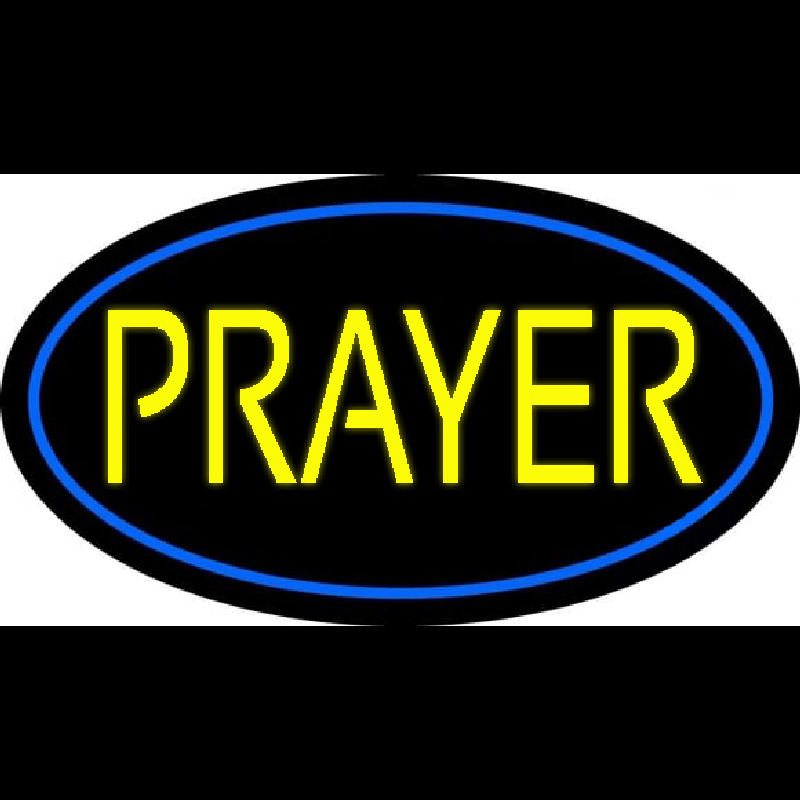 Yellow Prayer Neonreclame