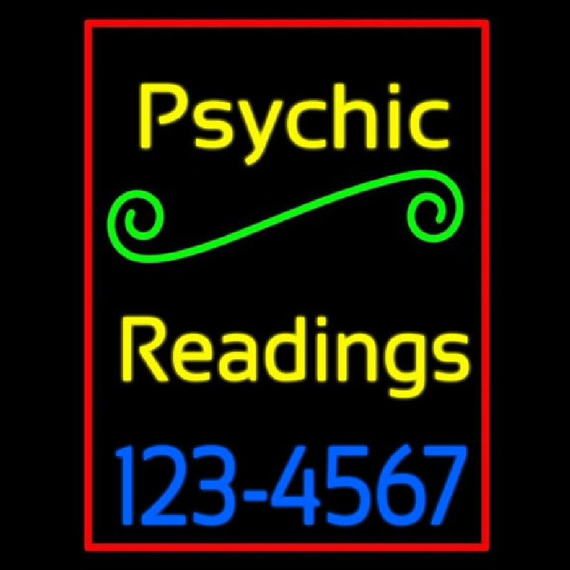 Yellow Psychic Readings With Phone Number Neonreclame