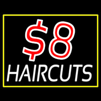 8 Haircuts Neonreclame