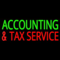 Accounting And Ta  Service Neonreclame