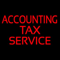 Accounting Ta  Service Neonreclame