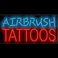 Airbrush Tattoos Neonreclame