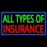 All Types Of Insurance Neonreclame