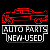 Auto Parts New Used Car Logo Neonreclame