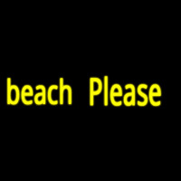 Beach Please Neonreclame