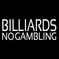 Billiards No Gambling 3 Neonreclame