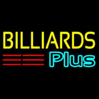 Billiards Plus 1 Neonreclame