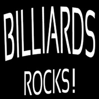 Billiards Rocks Neonreclame