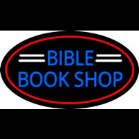 Blue Bible Book Shop Neonreclame