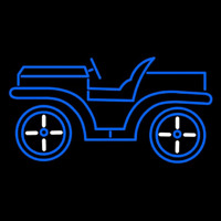 Blue Car Logo Neonreclame