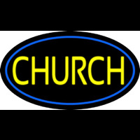 Blue Church Neonreclame