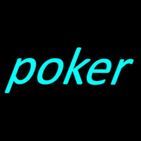 Blue Poker Neonreclame