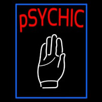 Blue Psychic With Palm Neonreclame