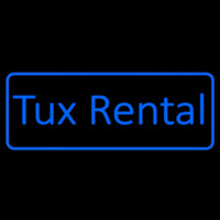 Blue Tu  Rental Neonreclame