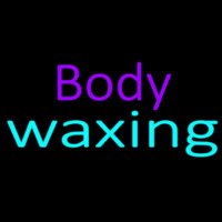 Body Wa ing Neonreclame