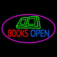 Book Open Logo Neonreclame