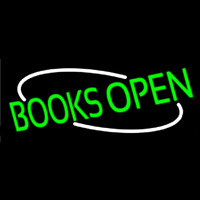 Books Open Neonreclame