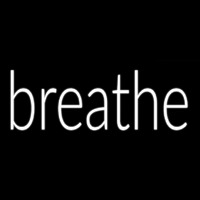 Breathe Neonreclame