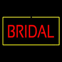 Bridal Rectangle Yellow Neonreclame