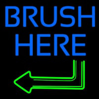 Brush Here Neonreclame