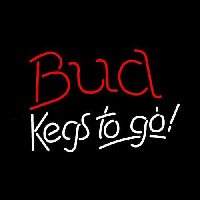 Bud Kegs To Go Beer Sign Neonreclame