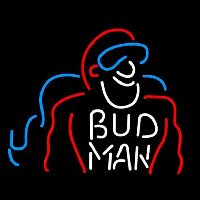 Bud Man Beer Sign Neonreclame