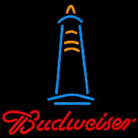 Budweise Lighthouse Beer Sign Neonreclame