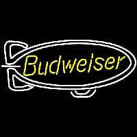 Budweiser Blimp Beer Sign Neonreclame