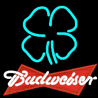 Budweiser Clover Beer Sign Neonreclame