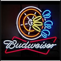 Budweiser Darts Hand crafted Neonreclame