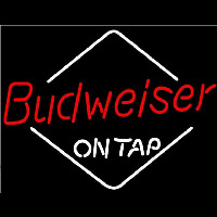 Budweiser Diamond On Tap Beer Sign Neonreclame