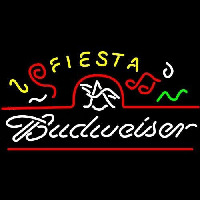 Budweiser Fiesta Marquee Beer Sign Neonreclame