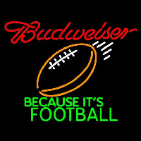 Budweiser Football Beer Sign Neonreclame